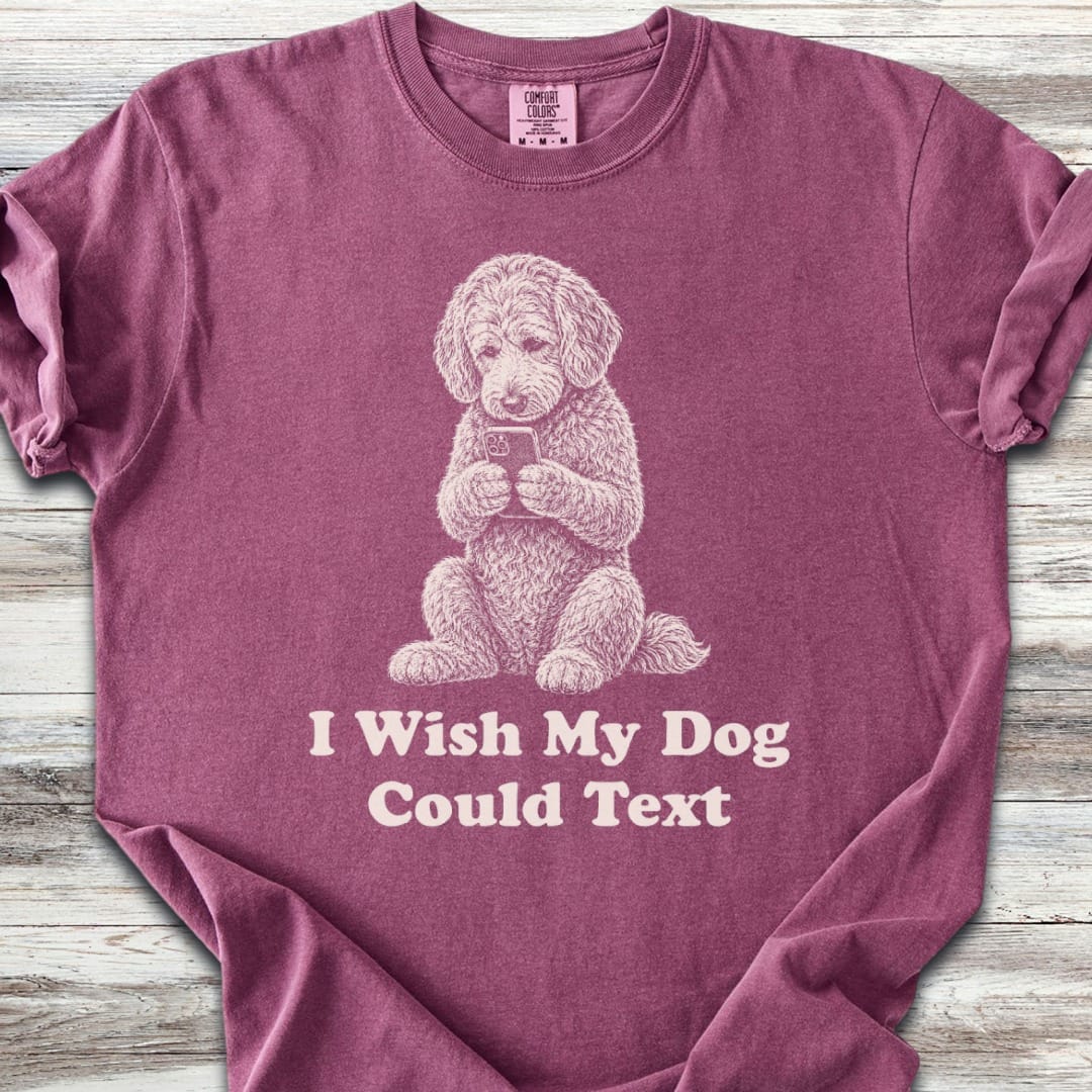 Goldendoodle Text T-Shirt