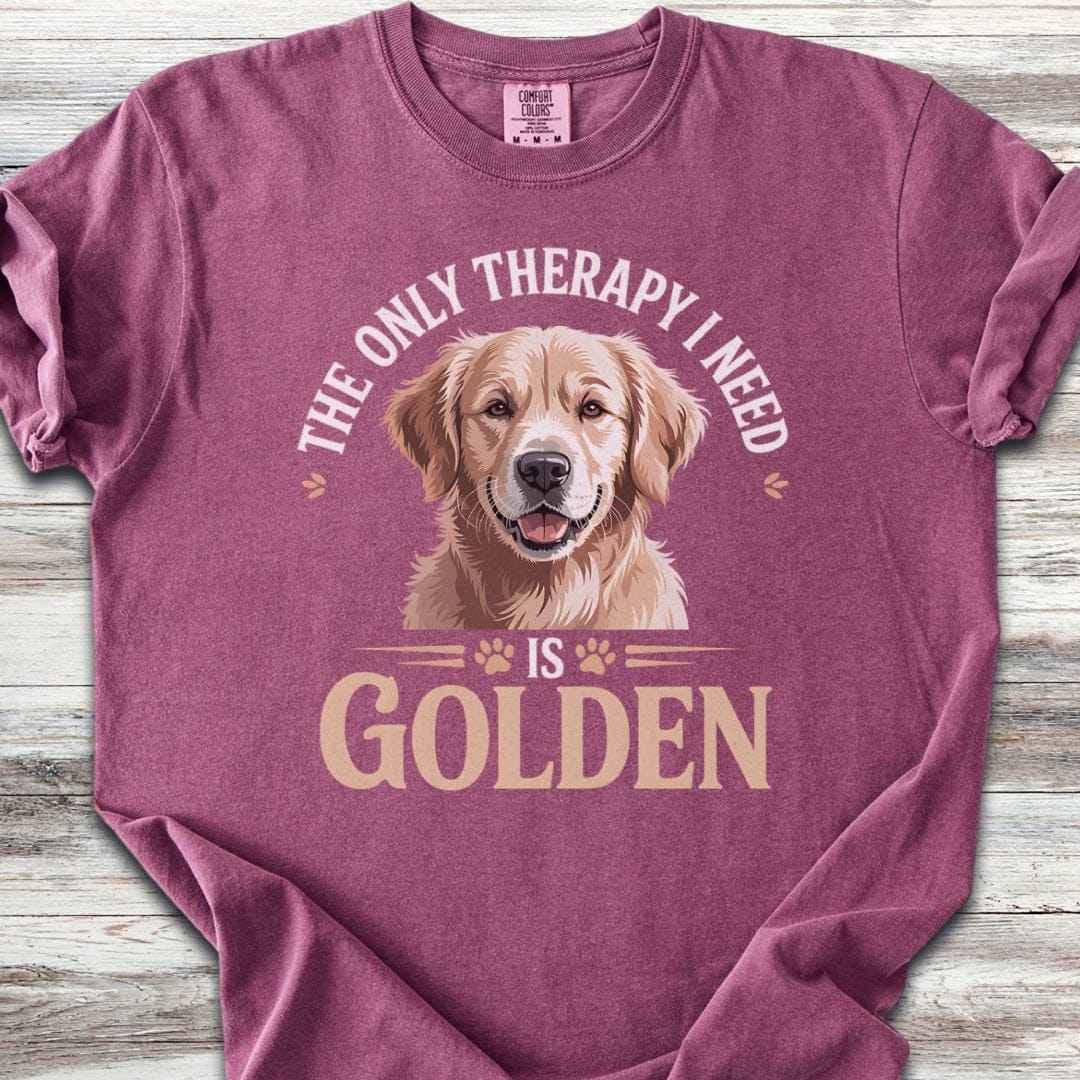 Golden Retriever Therapy T-Shirt