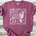 Australian Shepherd Merle Linocut T-Shirt