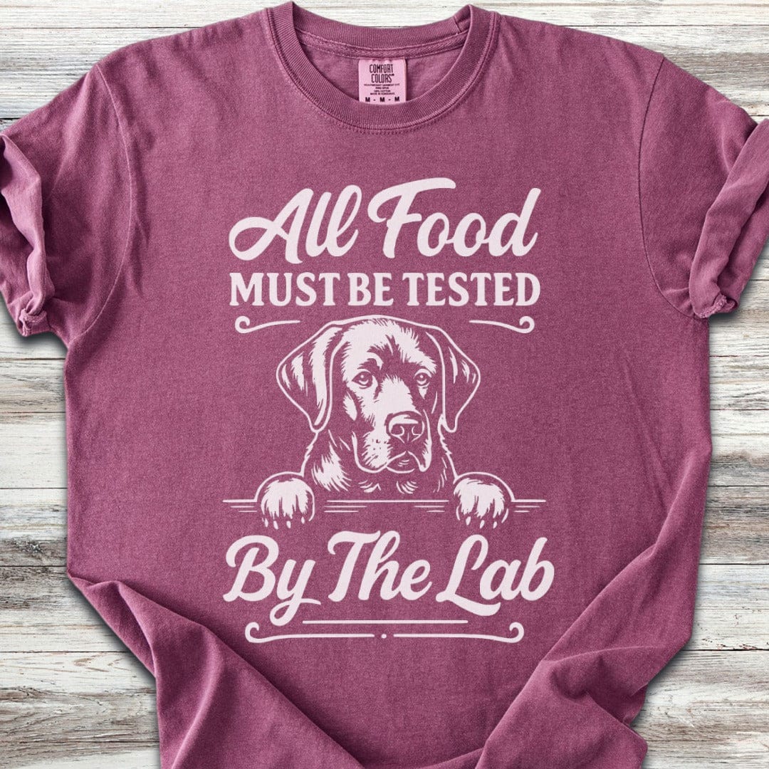 Labrador Retriever Food Test T-Shirt