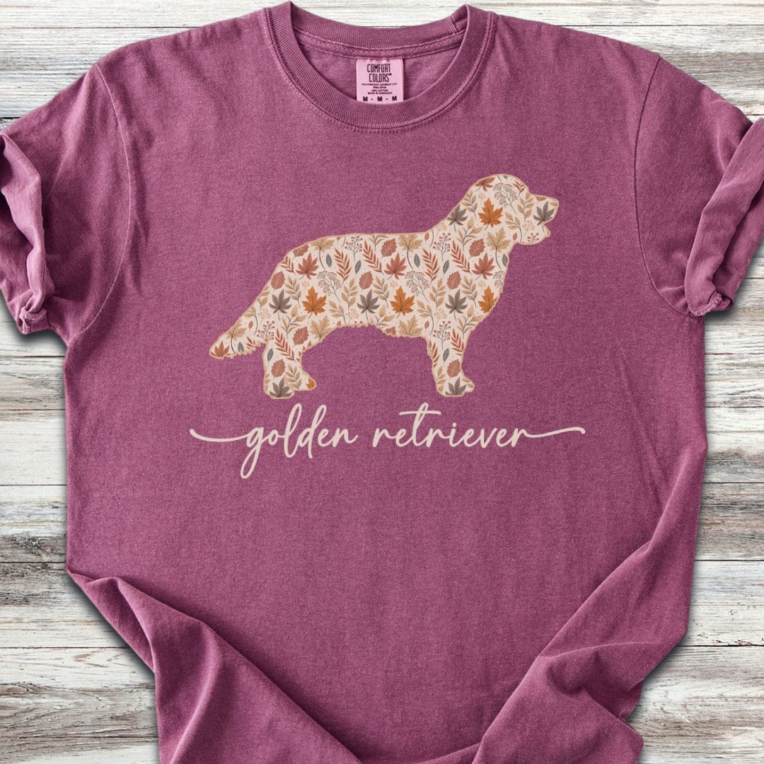 Golden Retriever Fall T-Shirt