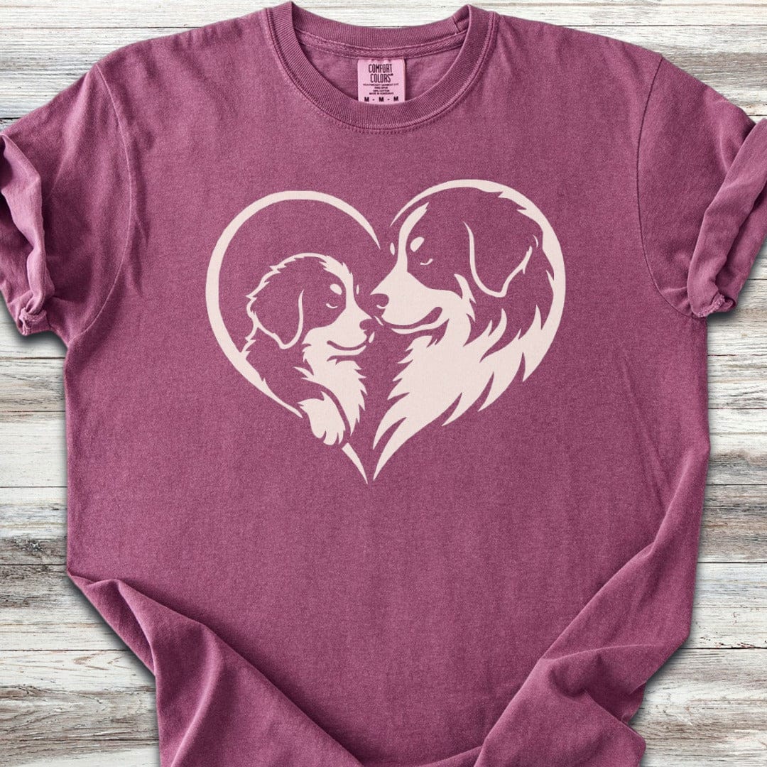 Bernese Mountain Dog Heart Bond T-Shirt