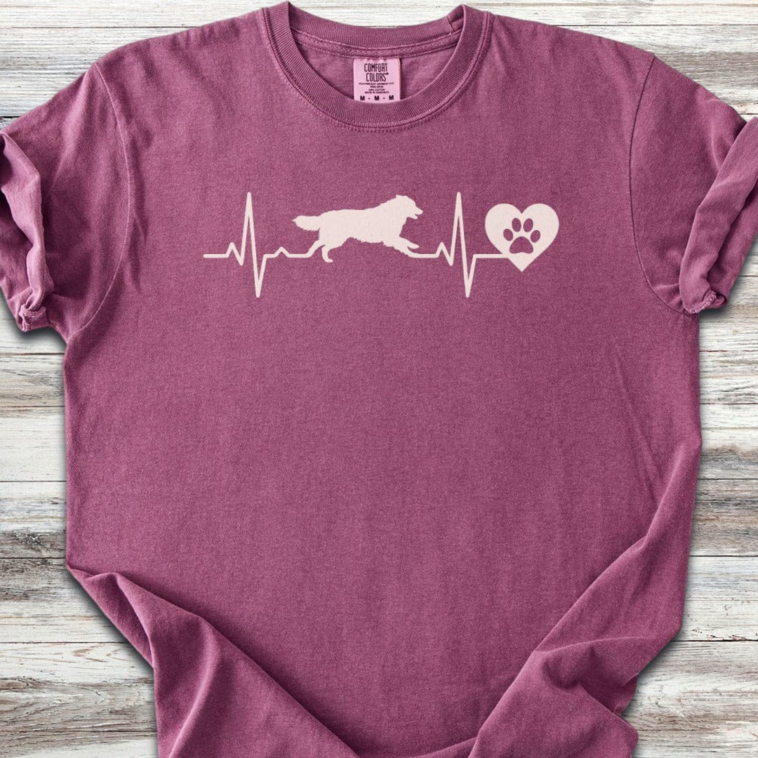 Australian Shepherd Heartbeat T-Shirt