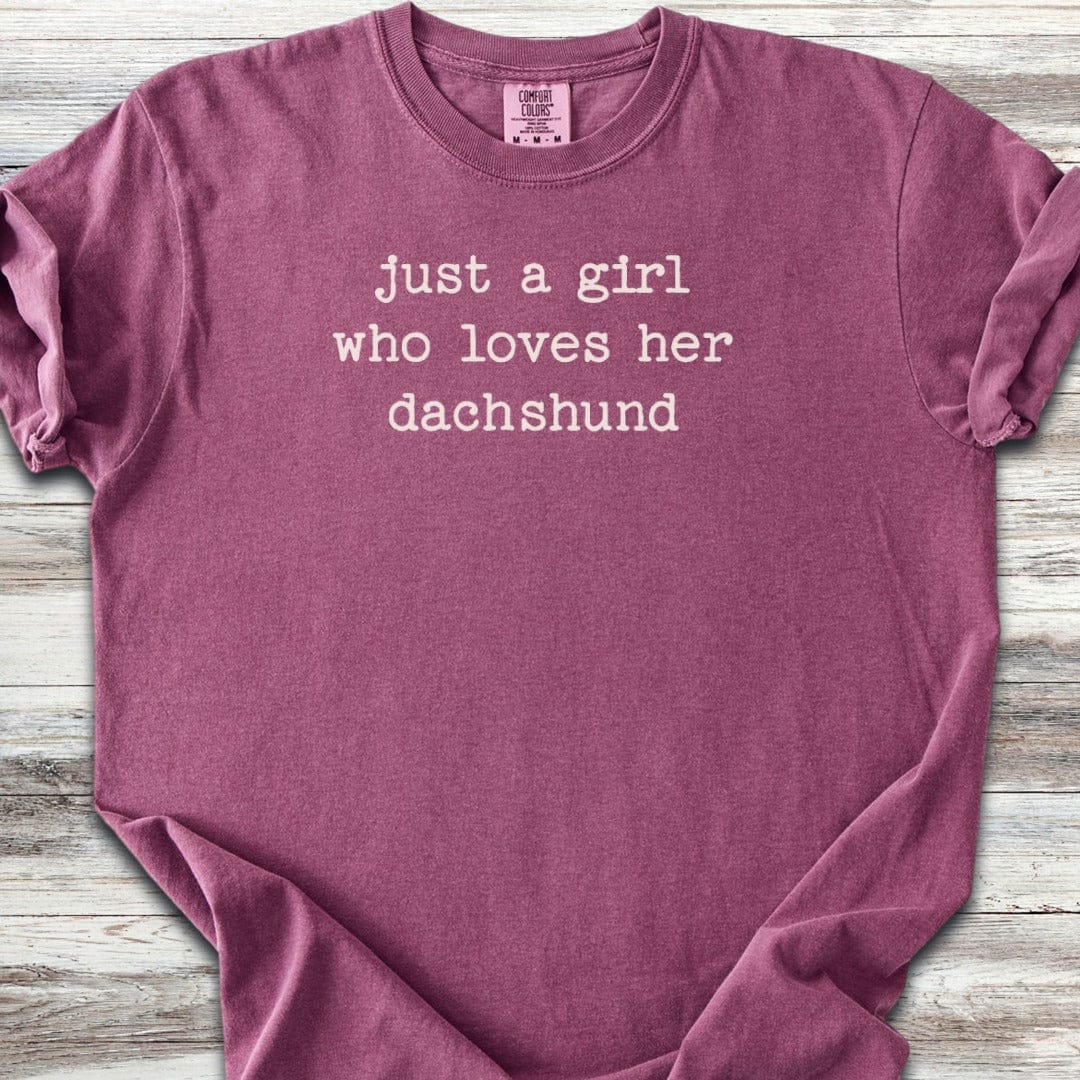 Dachshund Girl T-Shirt