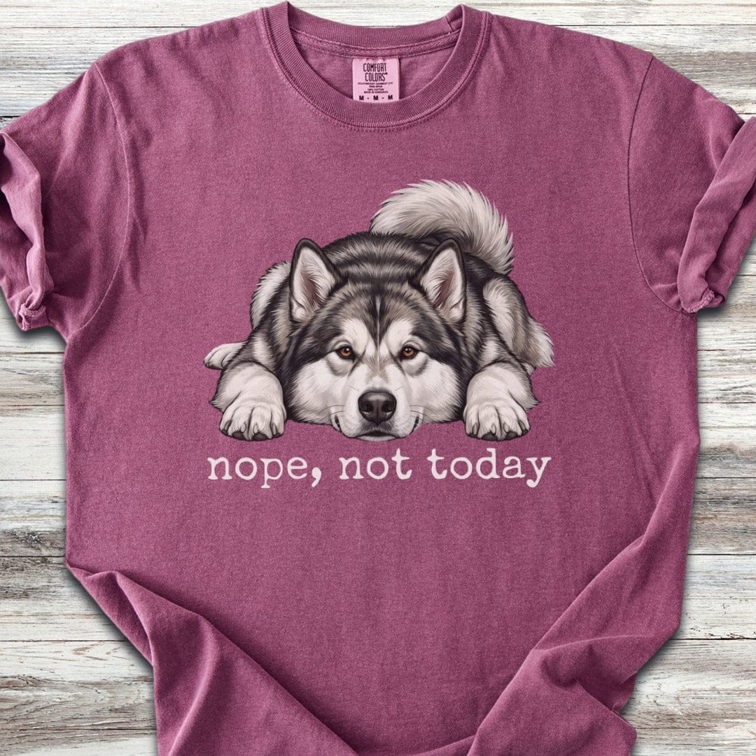 Alaskan Malamute Nope T-Shirt