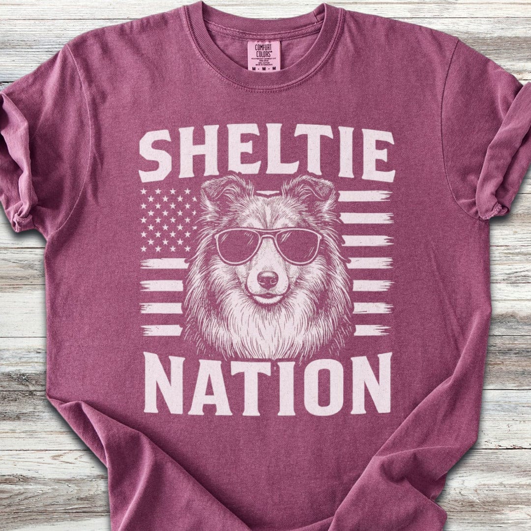 Shetland Sheepdog Nation T-Shirt