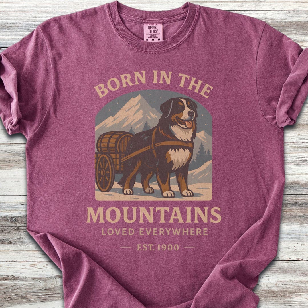 Bernese Mountain Dog Born T-Shirt