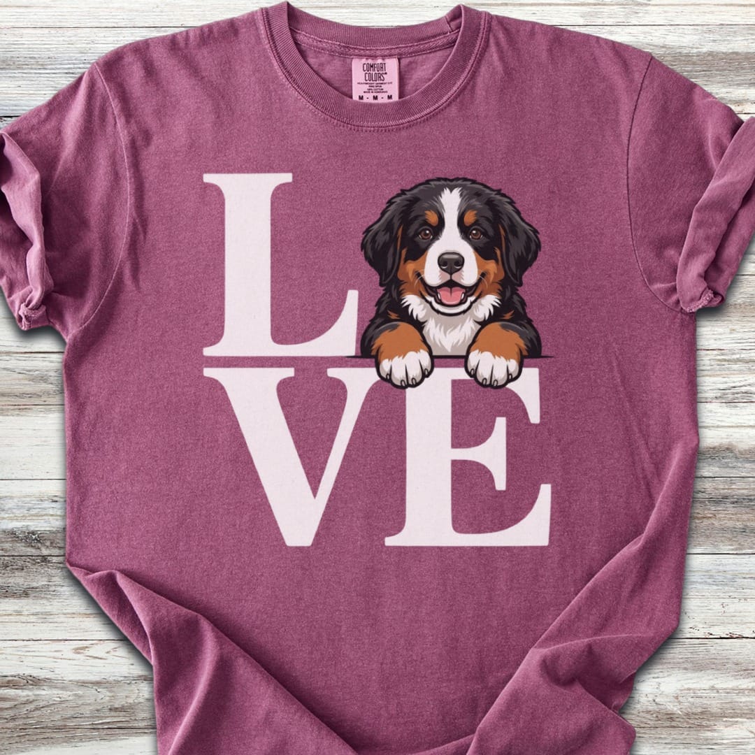 Bernese Mountain Dog Puppy Love T-Shirt