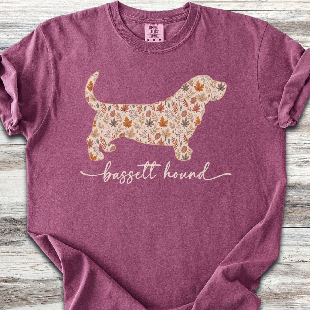 Basset Hound Fall T-Shirt