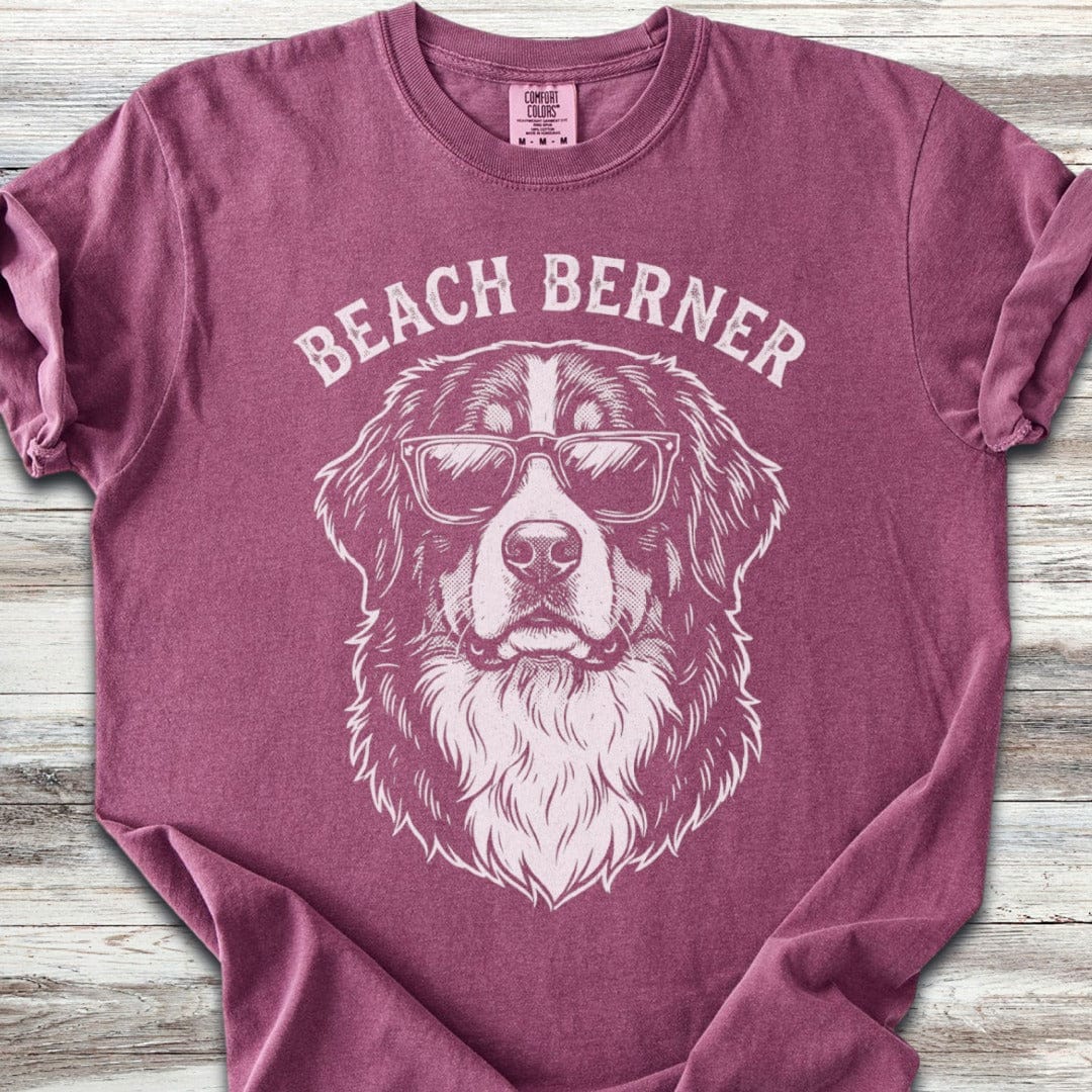 Bernese Mountain Dog Beach Berner T-Shirt