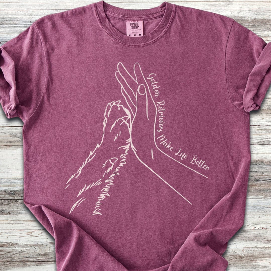 Golden Retriever Together T-Shirt
