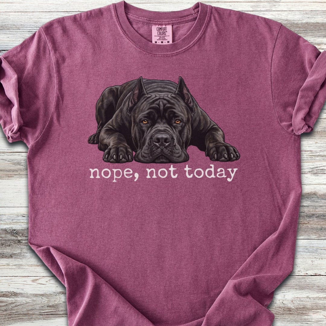 Cane Corso Cropped Nope T-Shirt