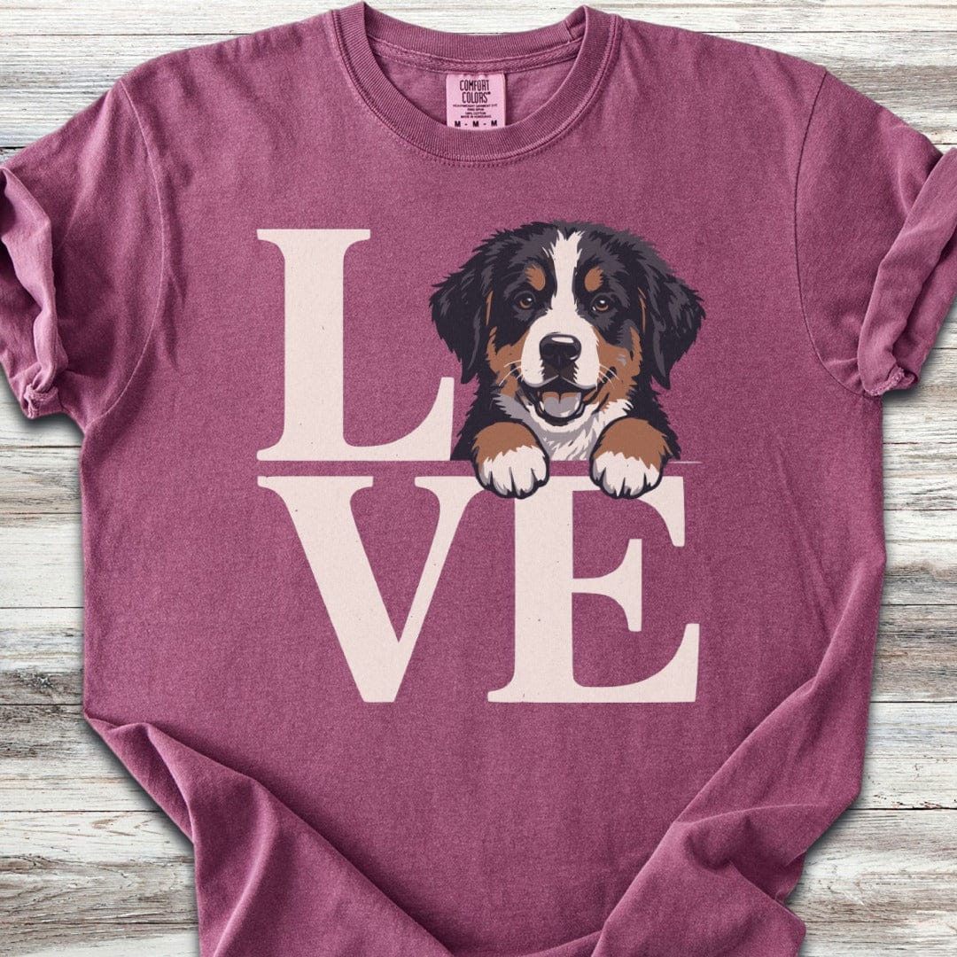 Bernese Mountain Dog Puppy Love T-Shirt