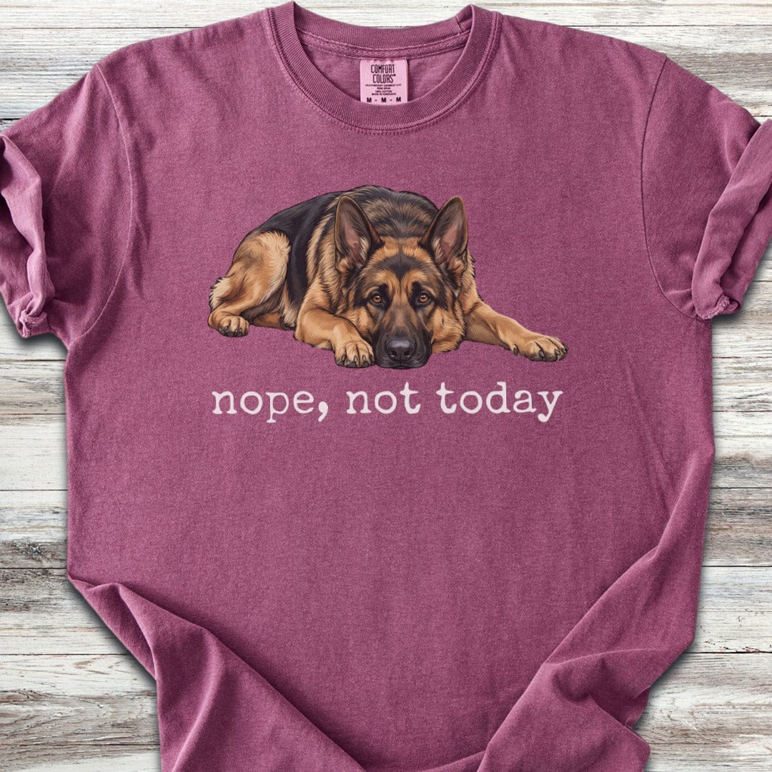 German Shepherd Nope T-Shirt
