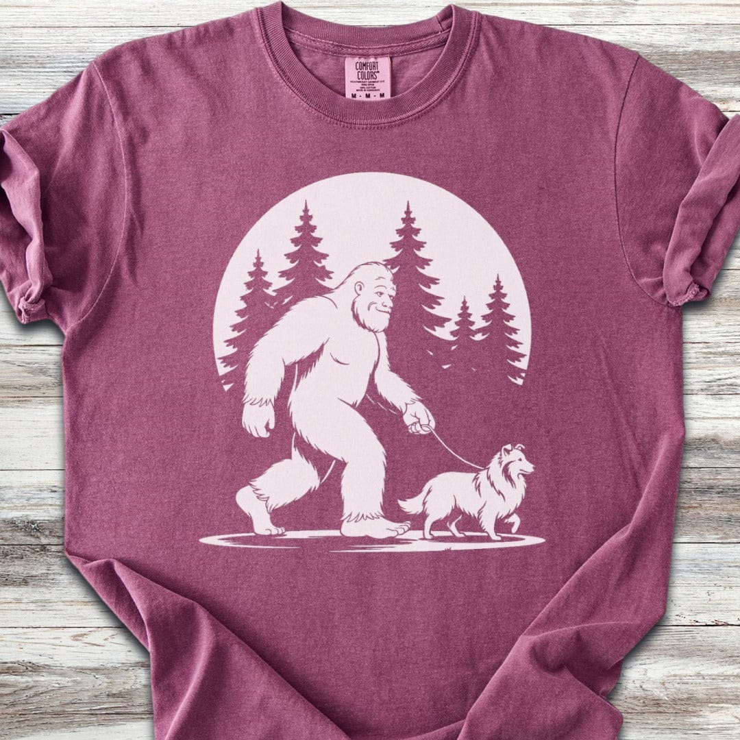 Shetland Sheepdog Bigfoot T-Shirt
