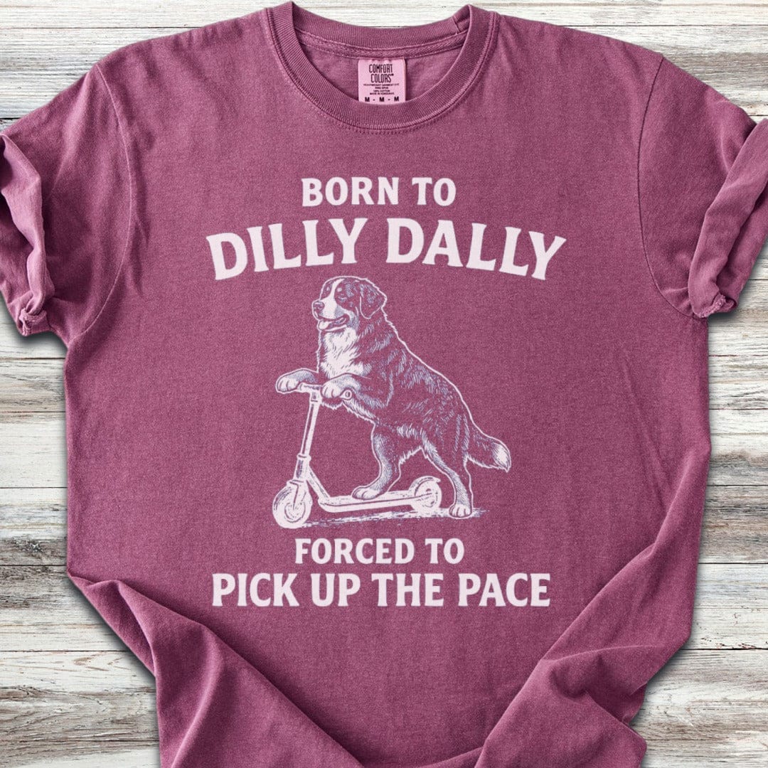 Bernese Mountain Dog Dilly Dally T-Shirt