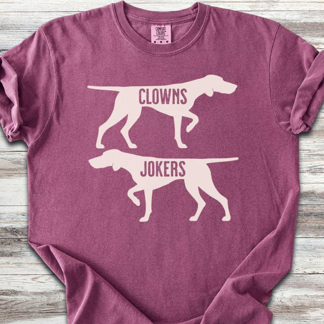 Clowns or Jokers Pointer T-Shirt