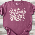Great Pyrenees Groovy Mom T-Shirt