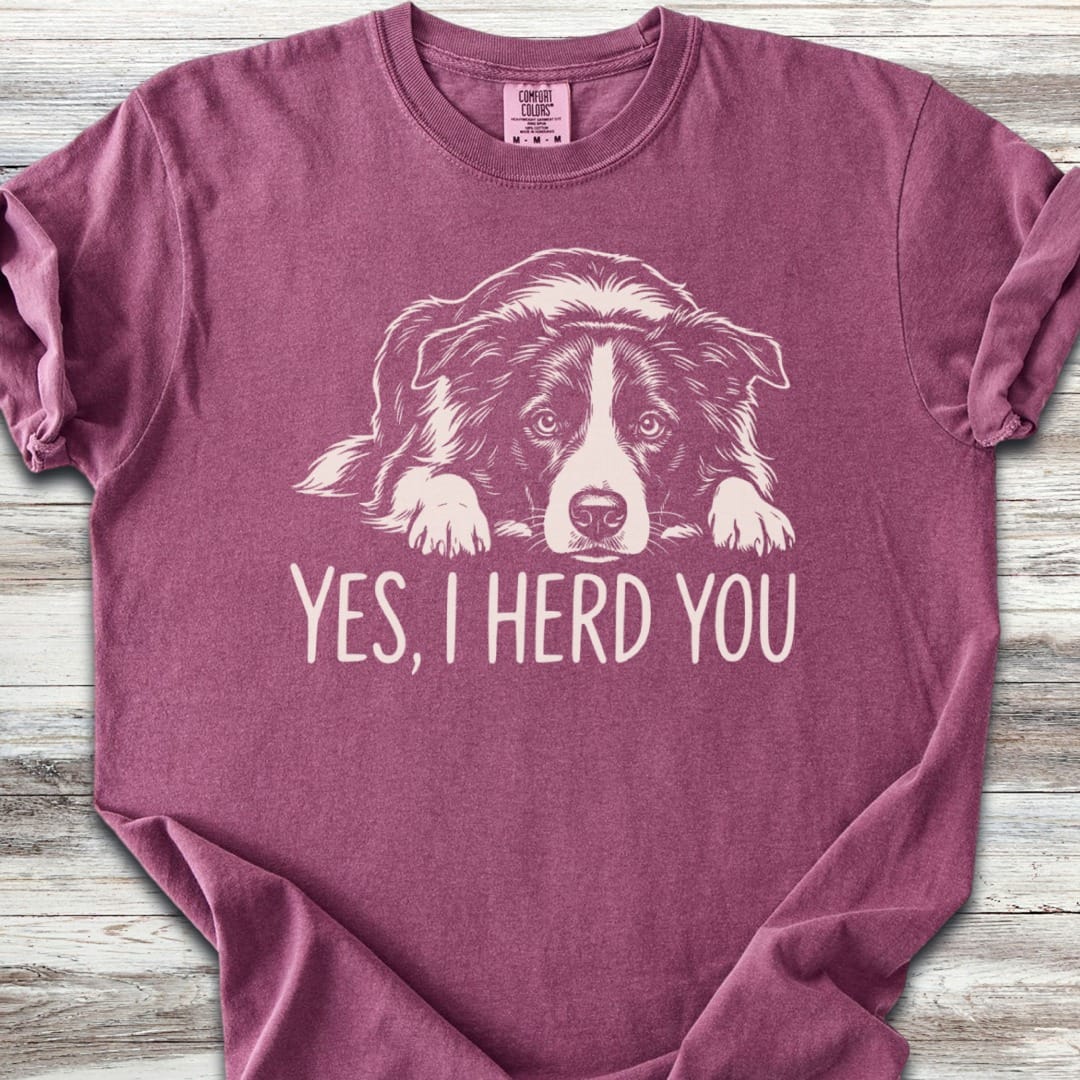 Border Collie Herd You T-Shirt
