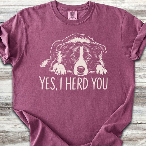 Border Collie Herd You T-Shirt