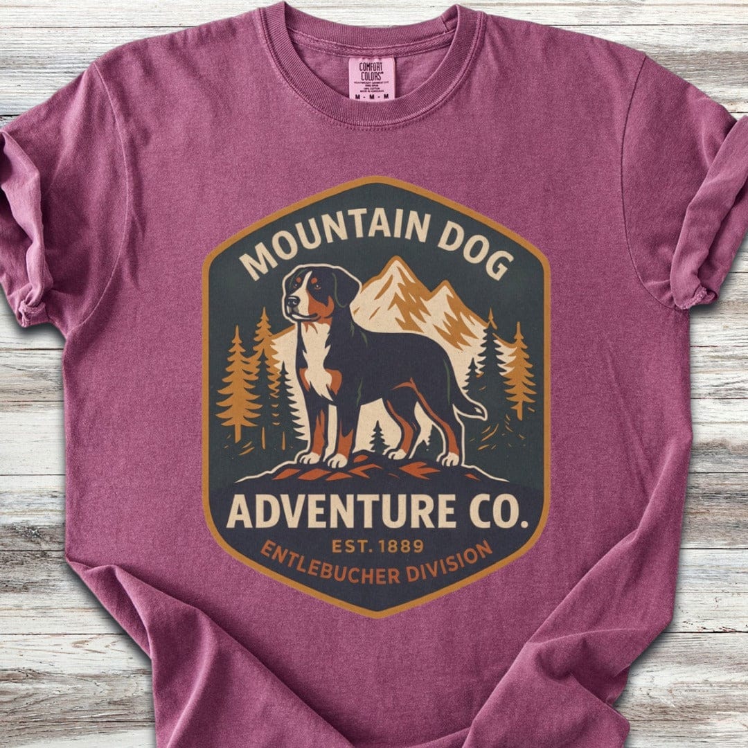 Entlebucher Mountain Dog Adventure Co T-Shirt