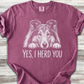 Rough Collie Herd You T-Shirt