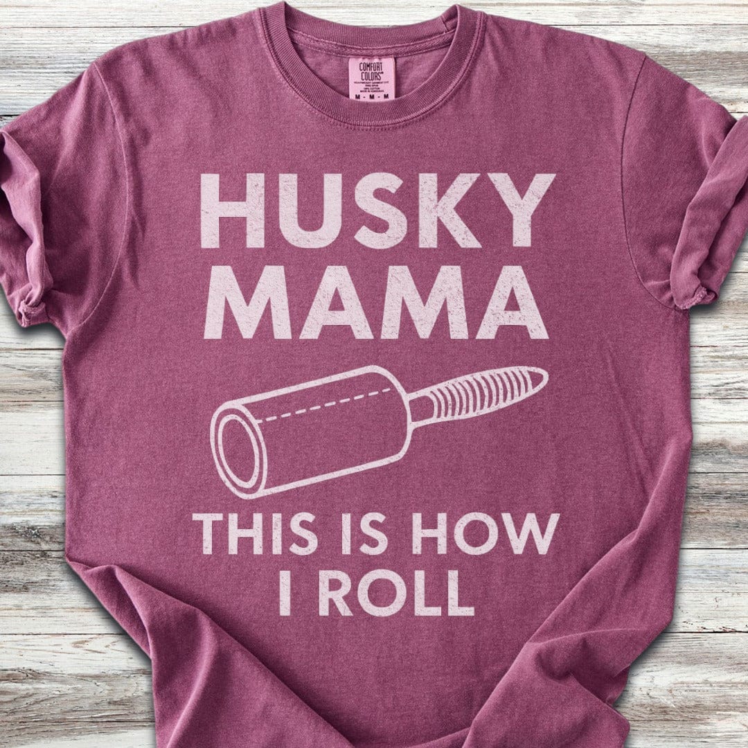 Husky Mama Roll T-Shirt