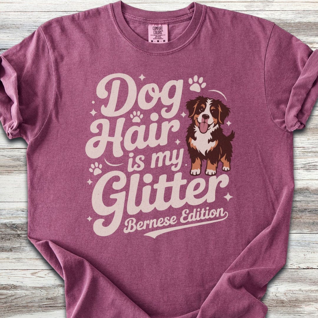 Bernese Mountain Dog Glitter T-Shirt