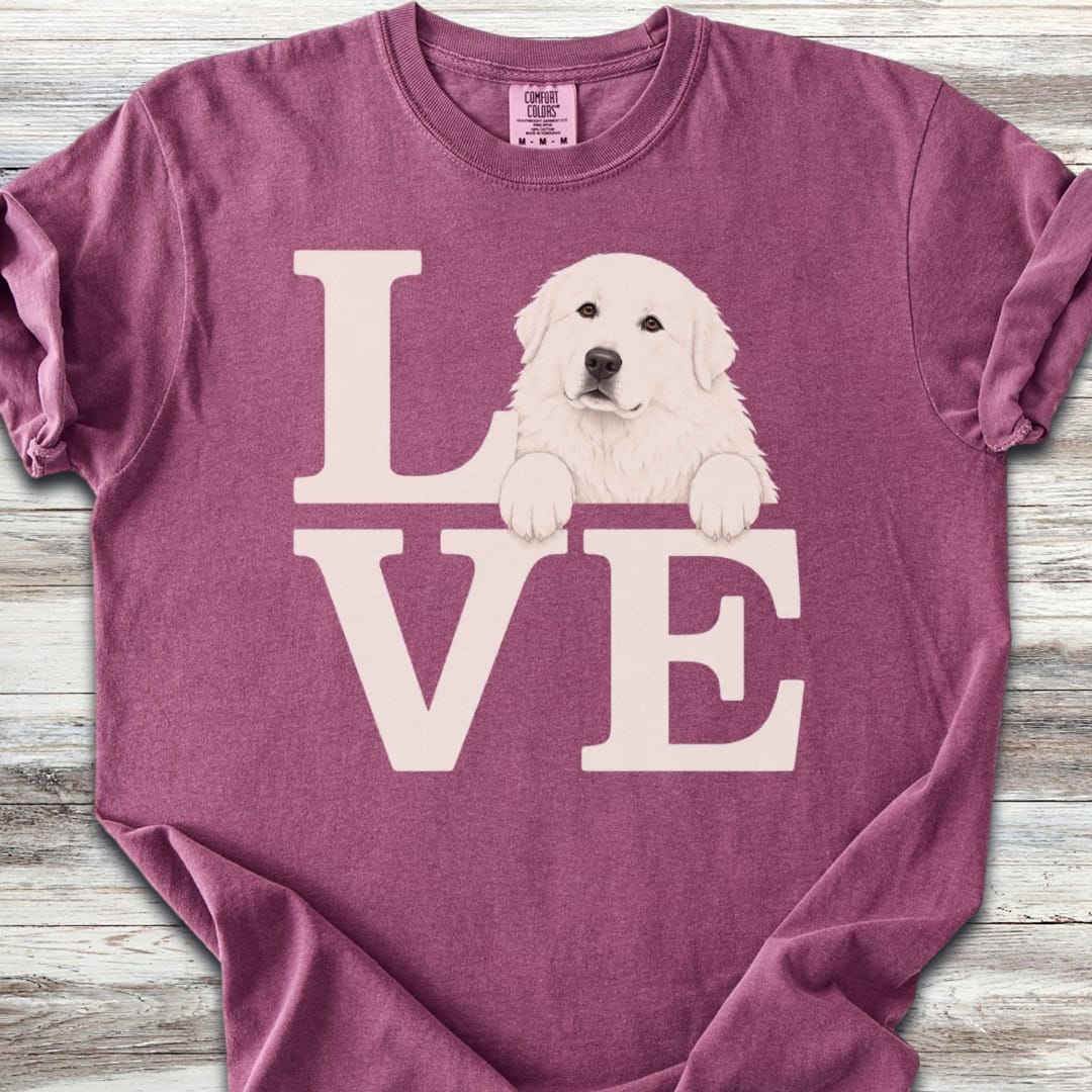 Great Pyrenees Puppy Love T-Shirt