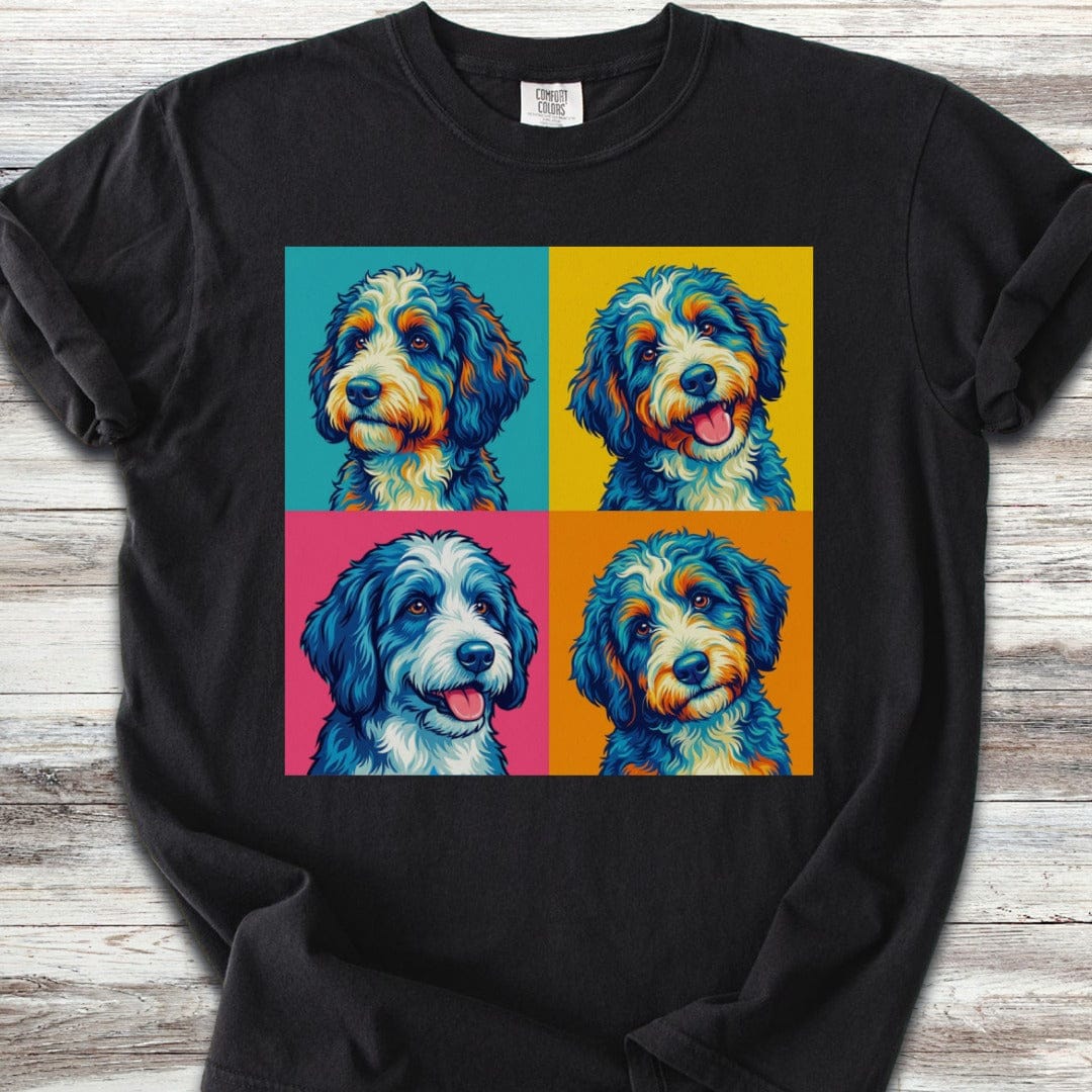 Bernedoodle Pop Art T-Shirt
