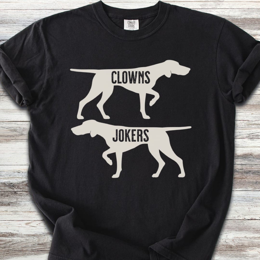 Clowns or Jokers Pointer T-Shirt