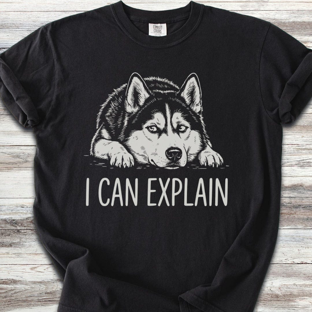 Husky Explain T-Shirt