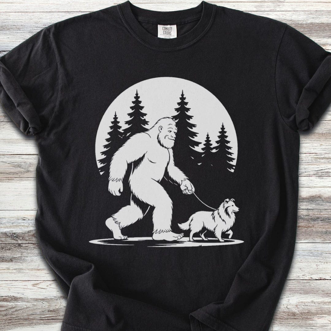 Shetland Sheepdog Bigfoot T-Shirt