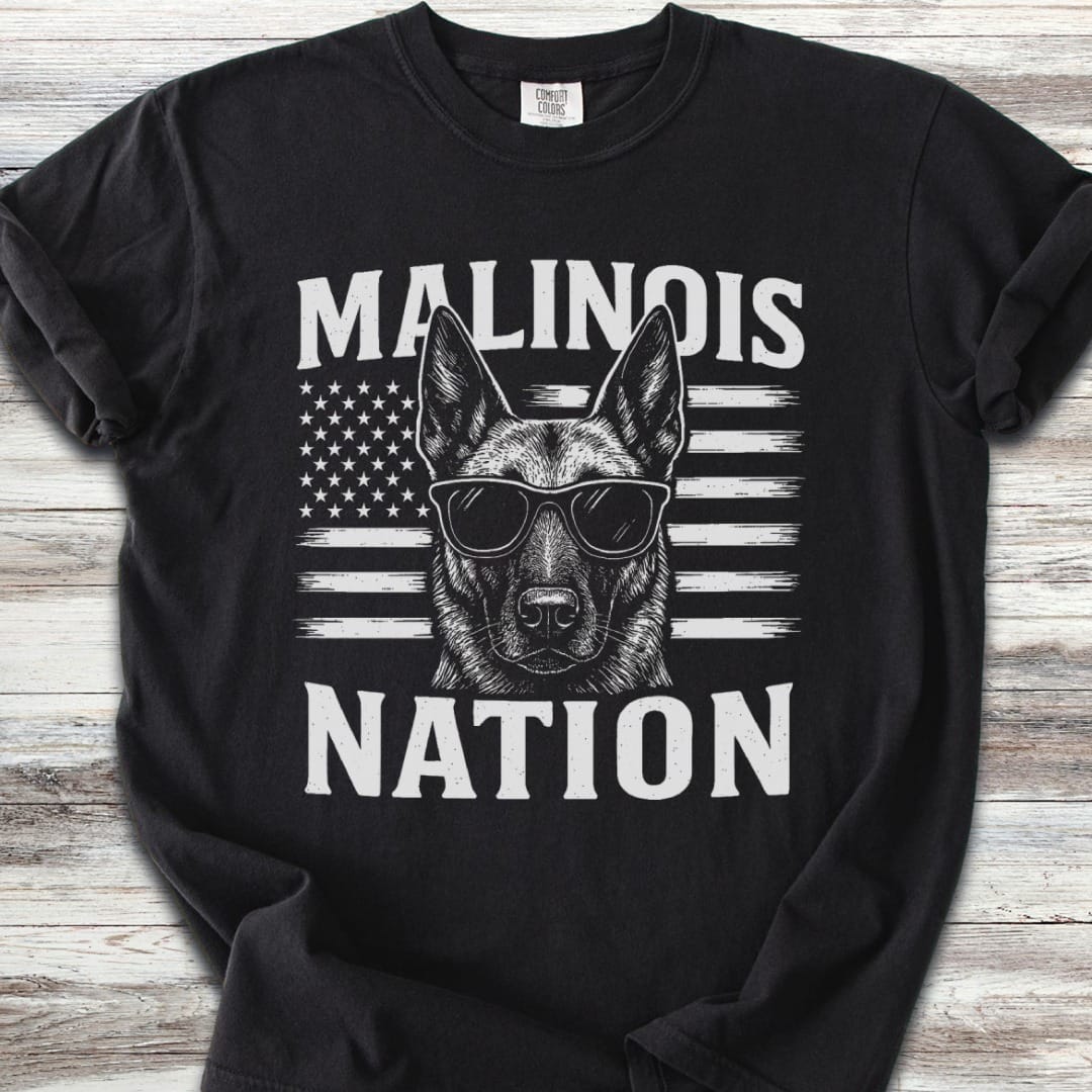 Belgian Malinois Nation T-Shirt