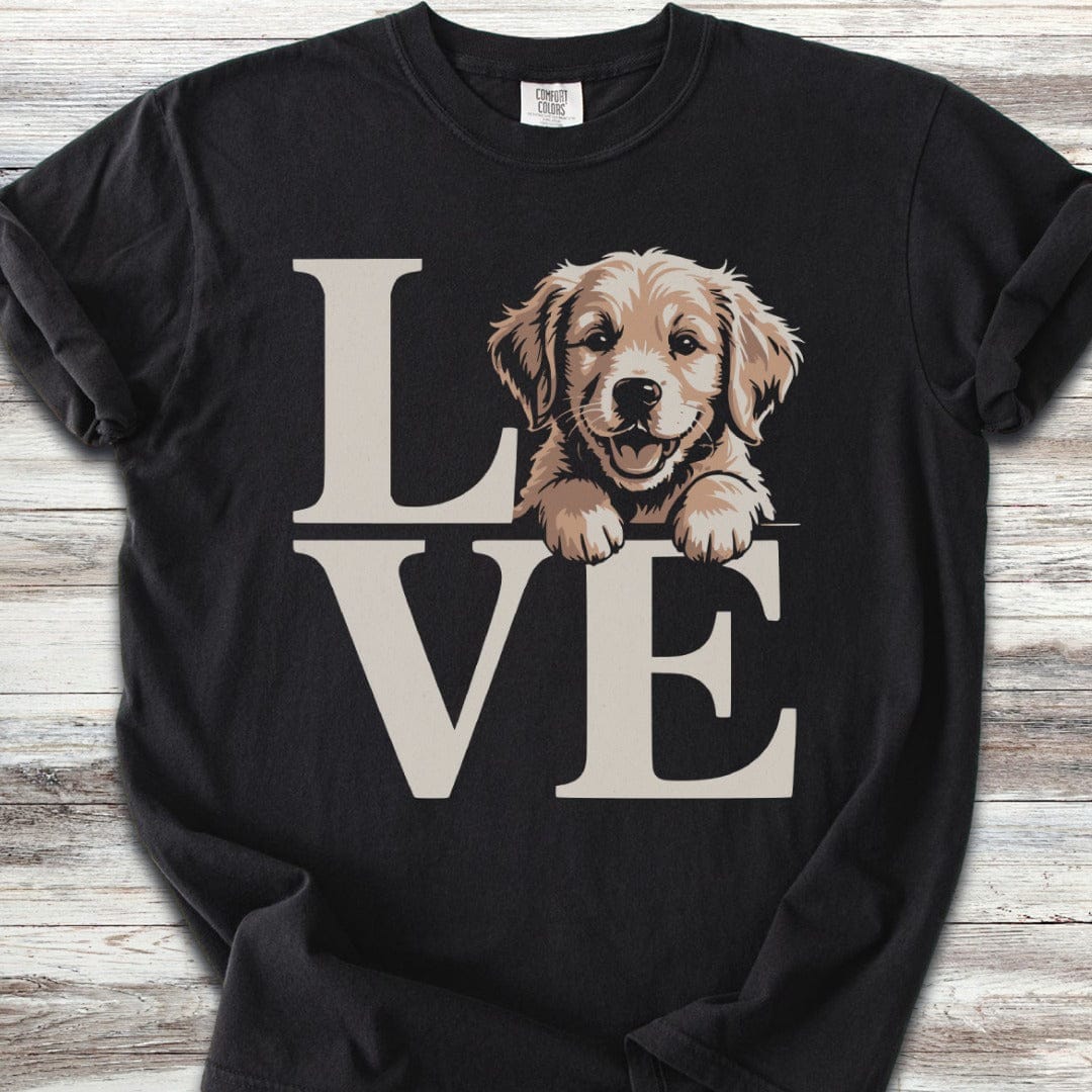 Golden Retriever Puppy Love T-Shirt