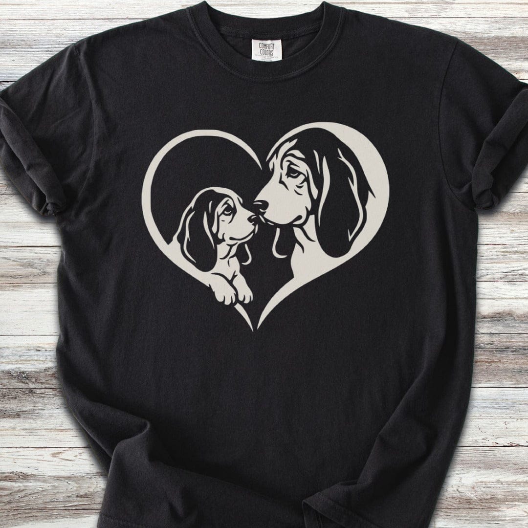 Basset Hound Heart Bond T-Shirt