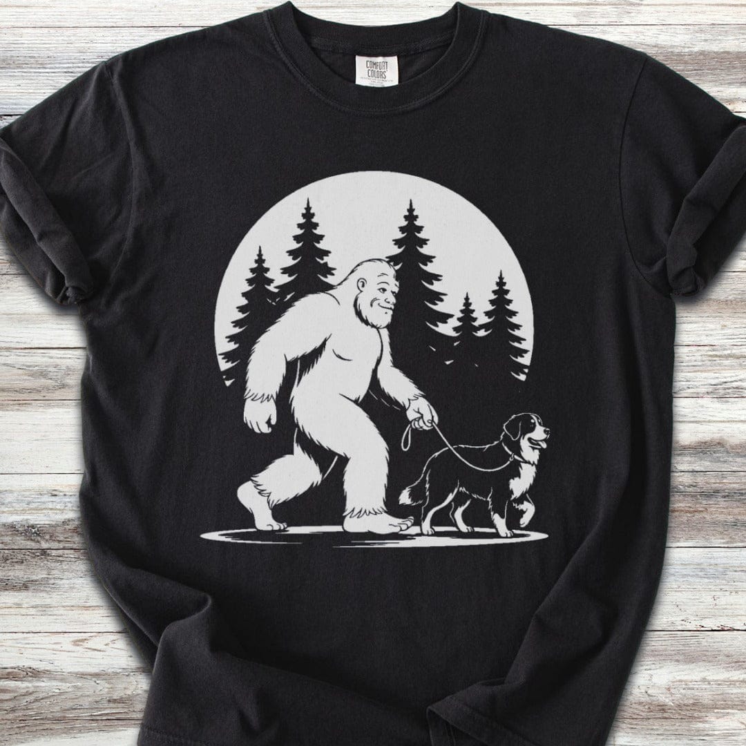 Bernese Mountain Dog Bigfoot T-Shirt