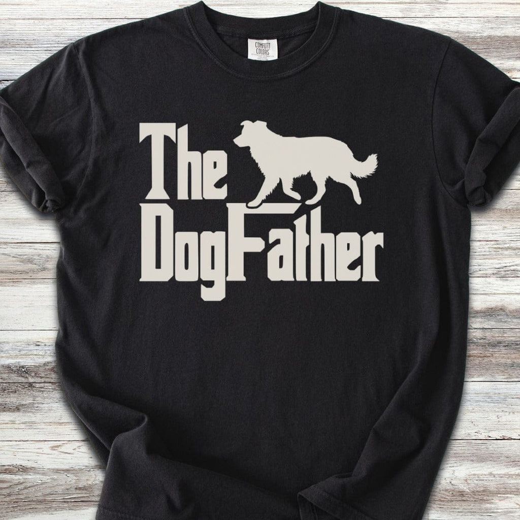 Border Collie Dog Father T-Shirt
