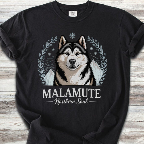 Alaskan Malamute Northern Soul T-Shirt
