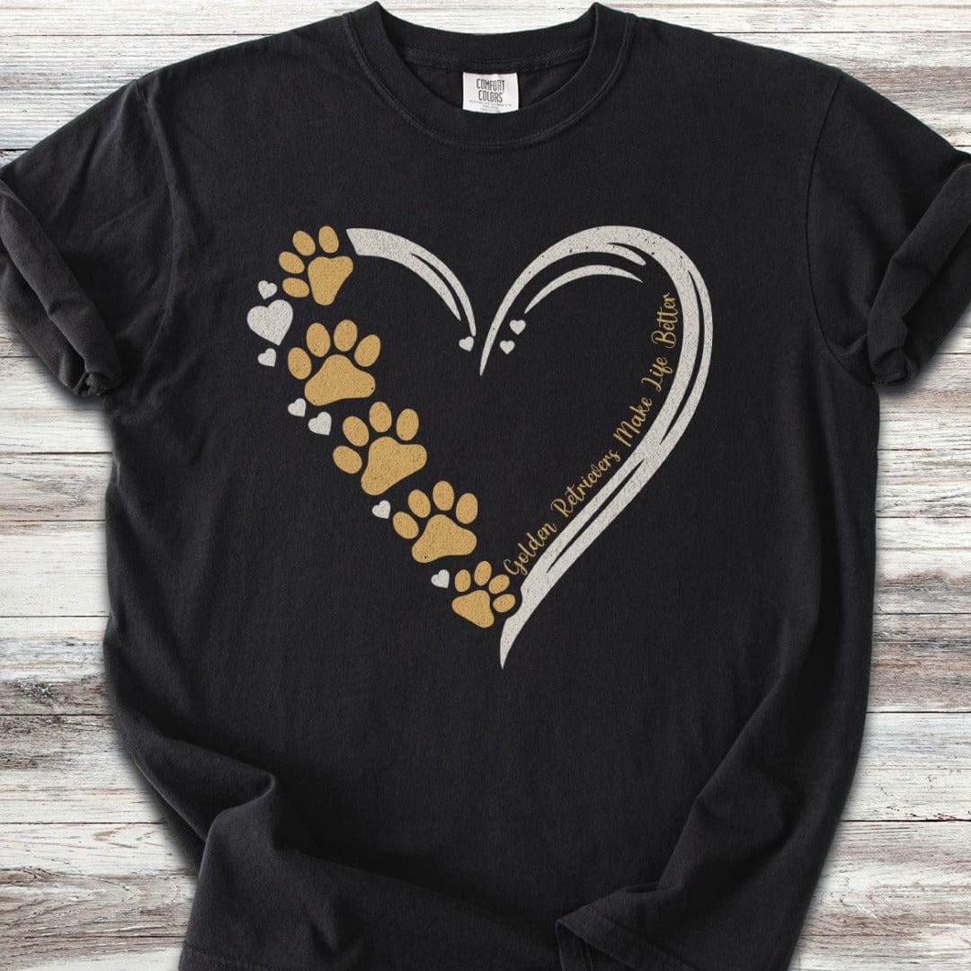 Golden Retriever Loyal Heart T-Shirt