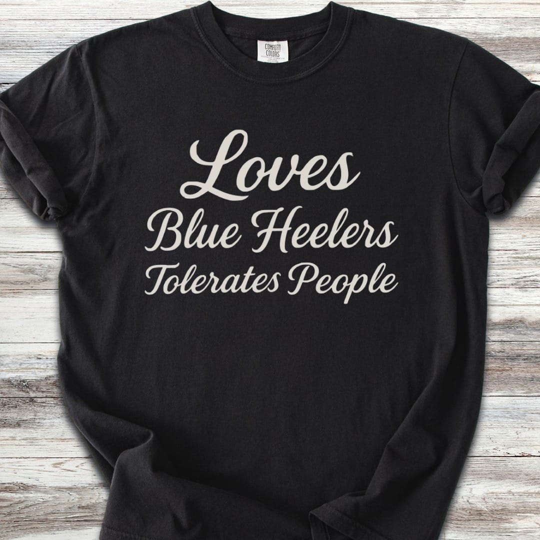 Australian Cattle Dog Loves Blue Heelers T-Shirt