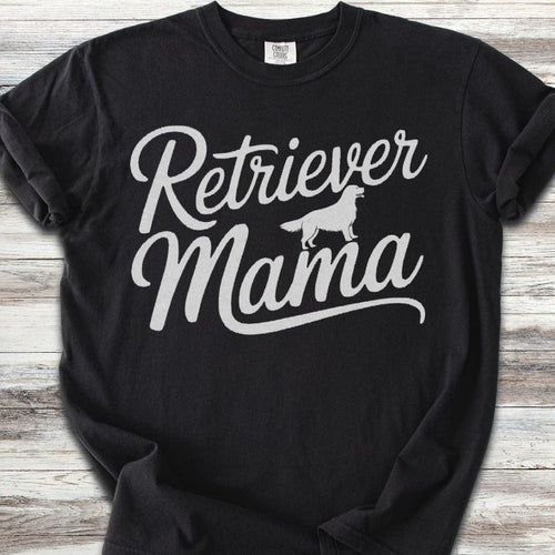 Golden Retriever Mama Silhouette T-Shirt