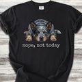 Australian Cattle Dog Blue Heeler Nope T-Shirt