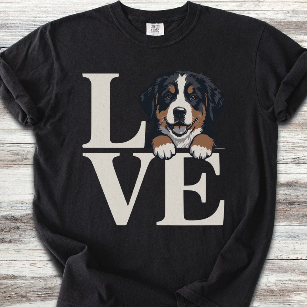 Bernese Mountain Dog Puppy Love T-Shirt