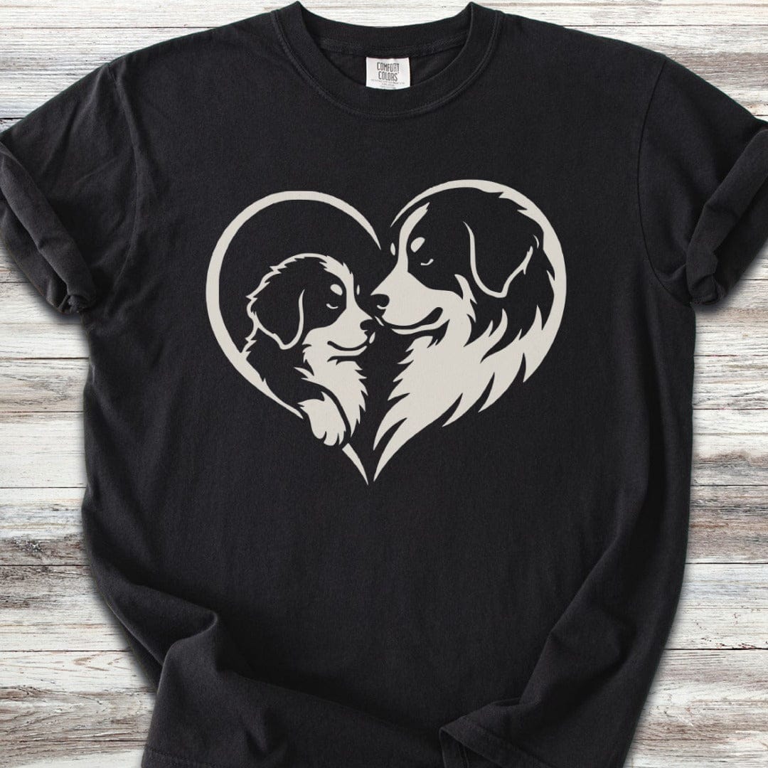 Bernese Mountain Dog Heart Bond T-Shirt