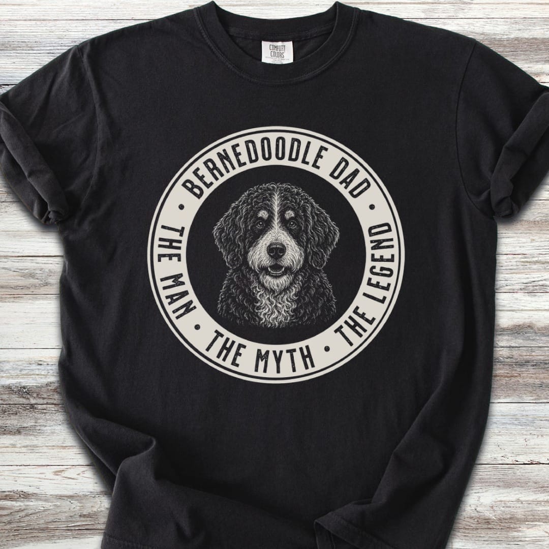 Bernedoodle Dad Legend T-Shirt