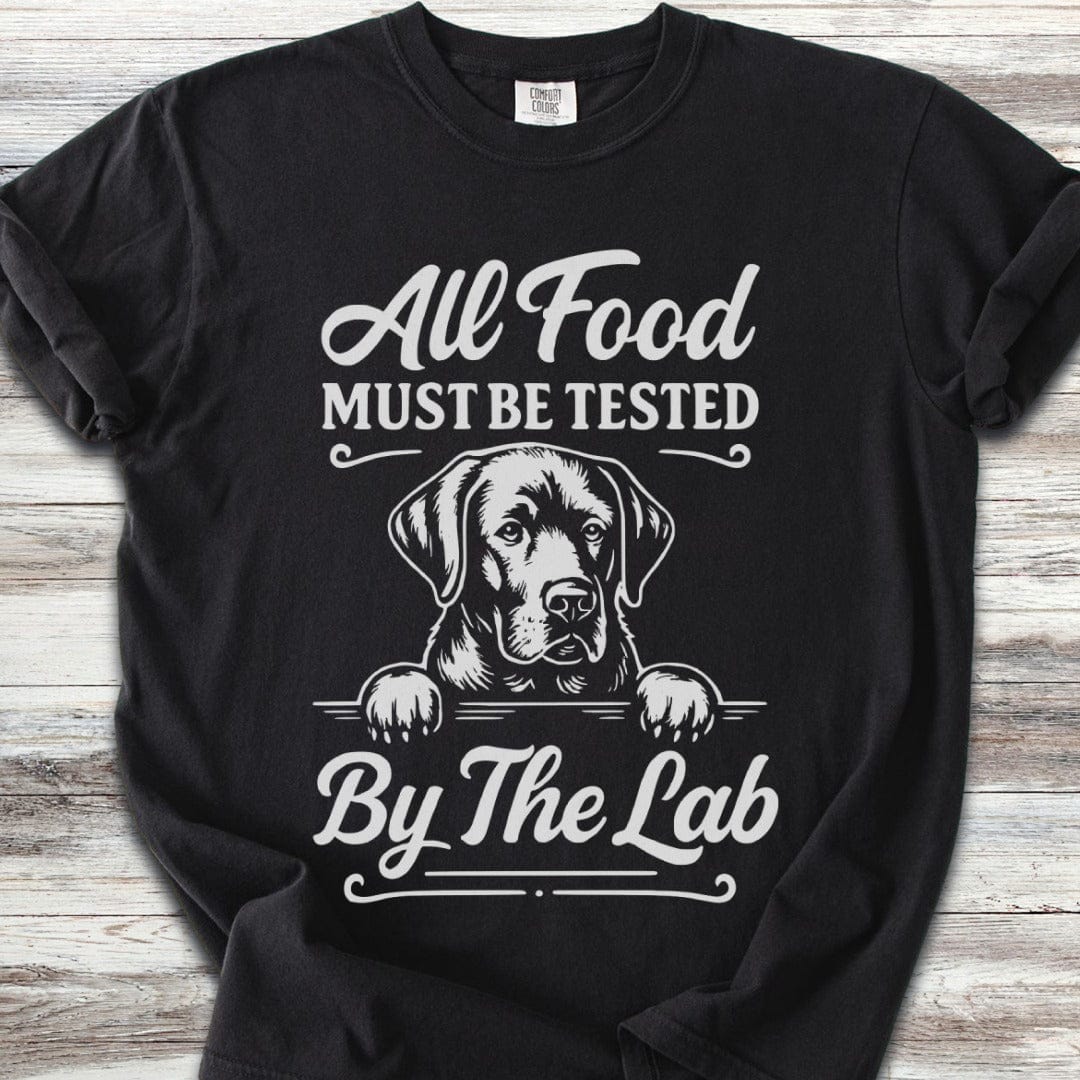 Labrador Retriever Food Test T-Shirt