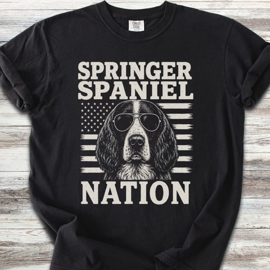 English Springer Spaniel Nation T-Shirt