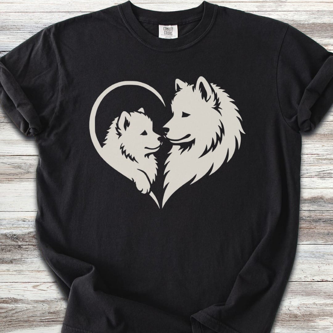 Samoyed Heart Bond T-Shirt