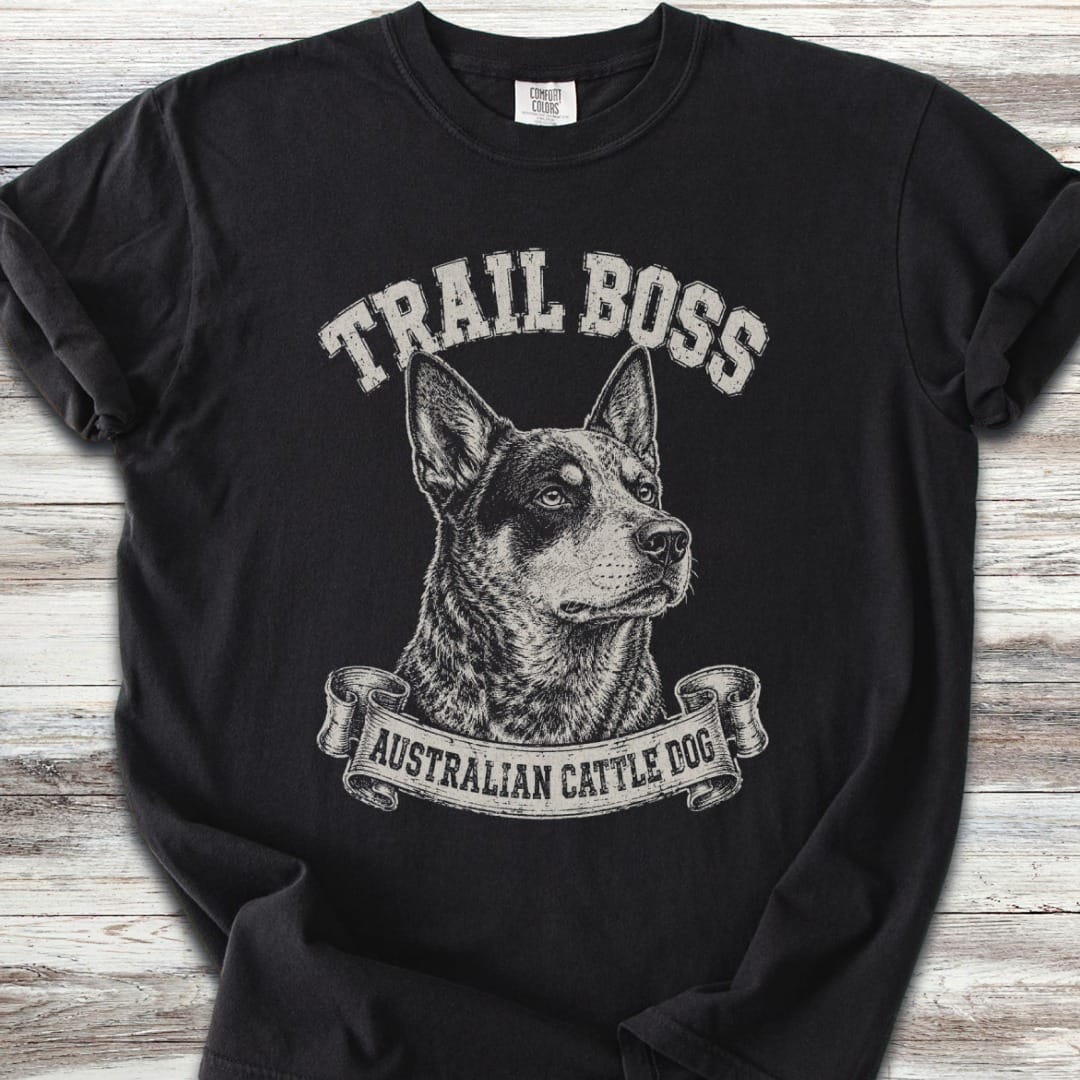 Australian Cattle Dog Trail Boss T-Shirt